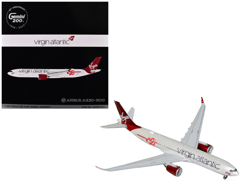 航空機・ヘリコプター Virgin Atlantic A330-900 1/200 Gemini200 PREVIEW: Gemini200 1/200 Virgin Atlantic A330-900 Unboxing and