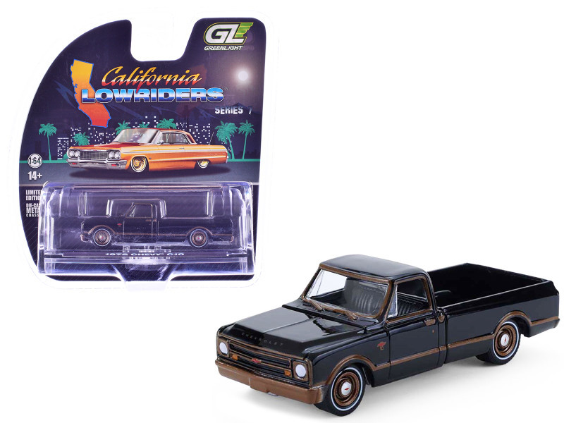 1/64 Greenlight 1972 Chevrolet C10 California Lowriders Diecast