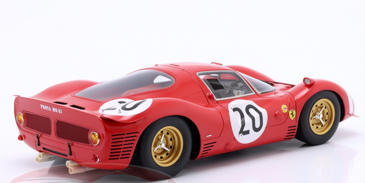 Bbr 1/18 Ferrari 330 P3 Spider 24H Le Mans 1966 Bbrc1849A1