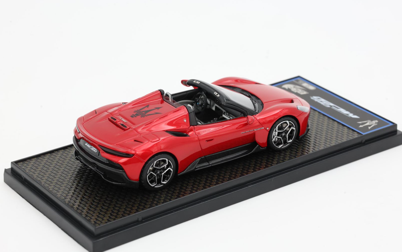 1/43 BBR 2022 Maserati MC20 Cielo (Rosso Vincente Red with Birdcage Rims) Car Model Limited 20 Pieces