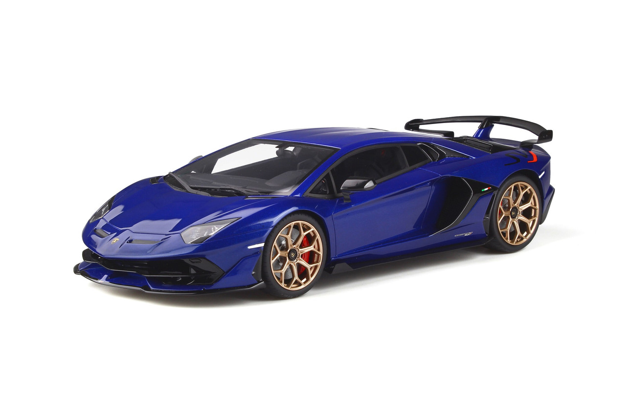 1/18 GT Spirit GTSpirit Lamborghini Aventador SVJ (Blue) Resin Car Model