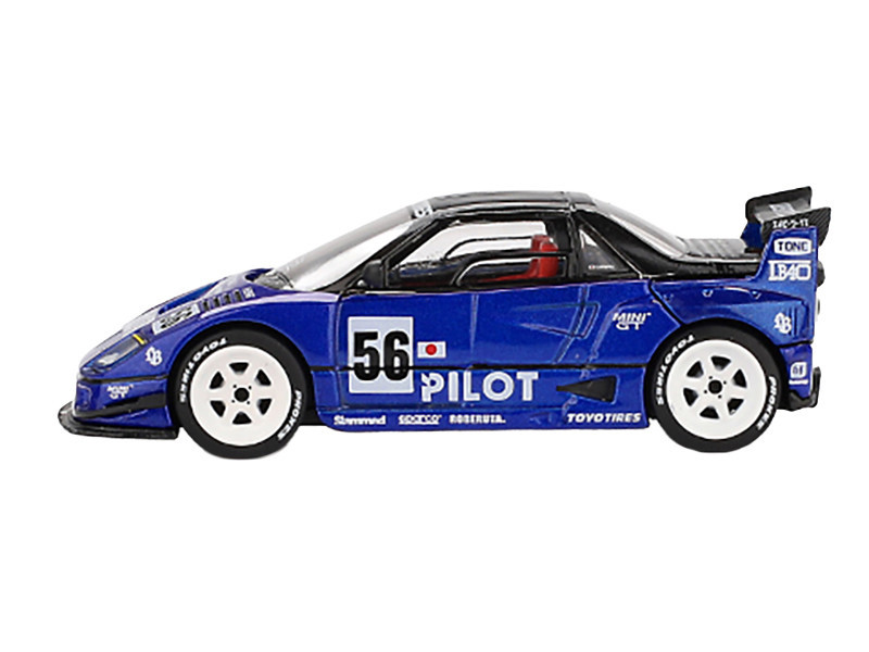 1/64 Mini GT Mazda AZ-1 Liberty Walk LB40 PILOT #56 (Blue) Diecast Car Model