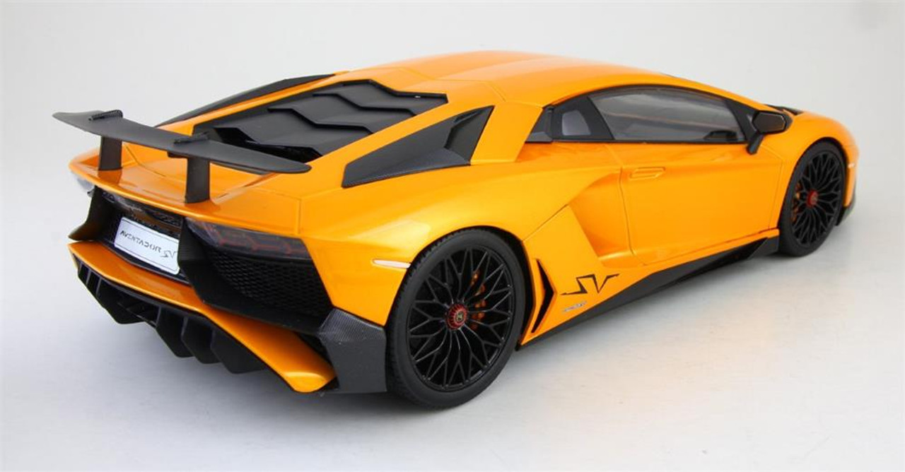 1/18 Kyosho Lamborghini Aventador SV LP750-4 Superveloce (Orange) Car Model