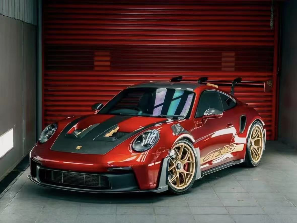 ワンピース 1/64 HH Model Porsche 911 992 GT3 RS (Metallic Red) Car