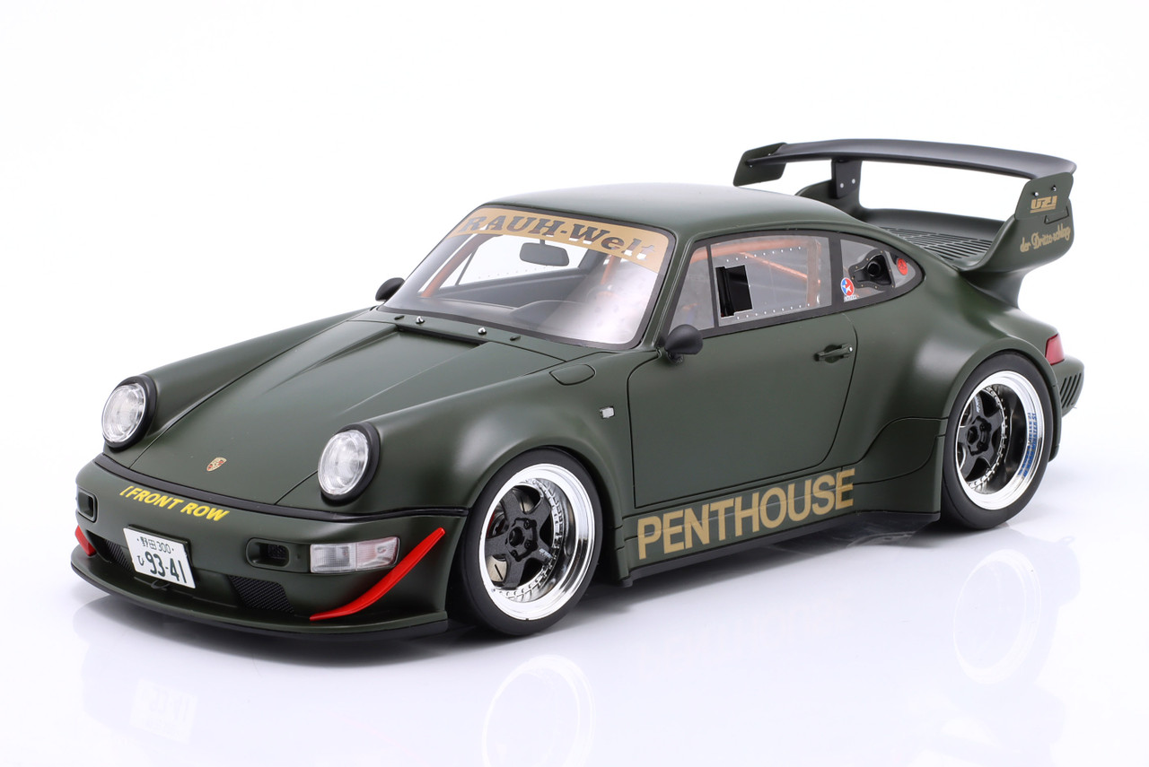 1/18 GT Spirit 2008 Porsche 911 964 RWB Penthouse (Green) Car Model