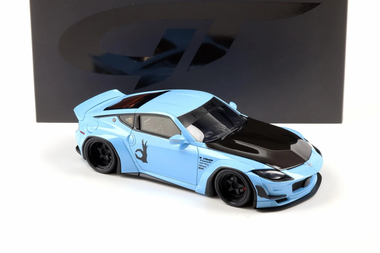 1/18 GT Spirit 2025 Nissan Pandem Fairlady Z (China Blue) Car