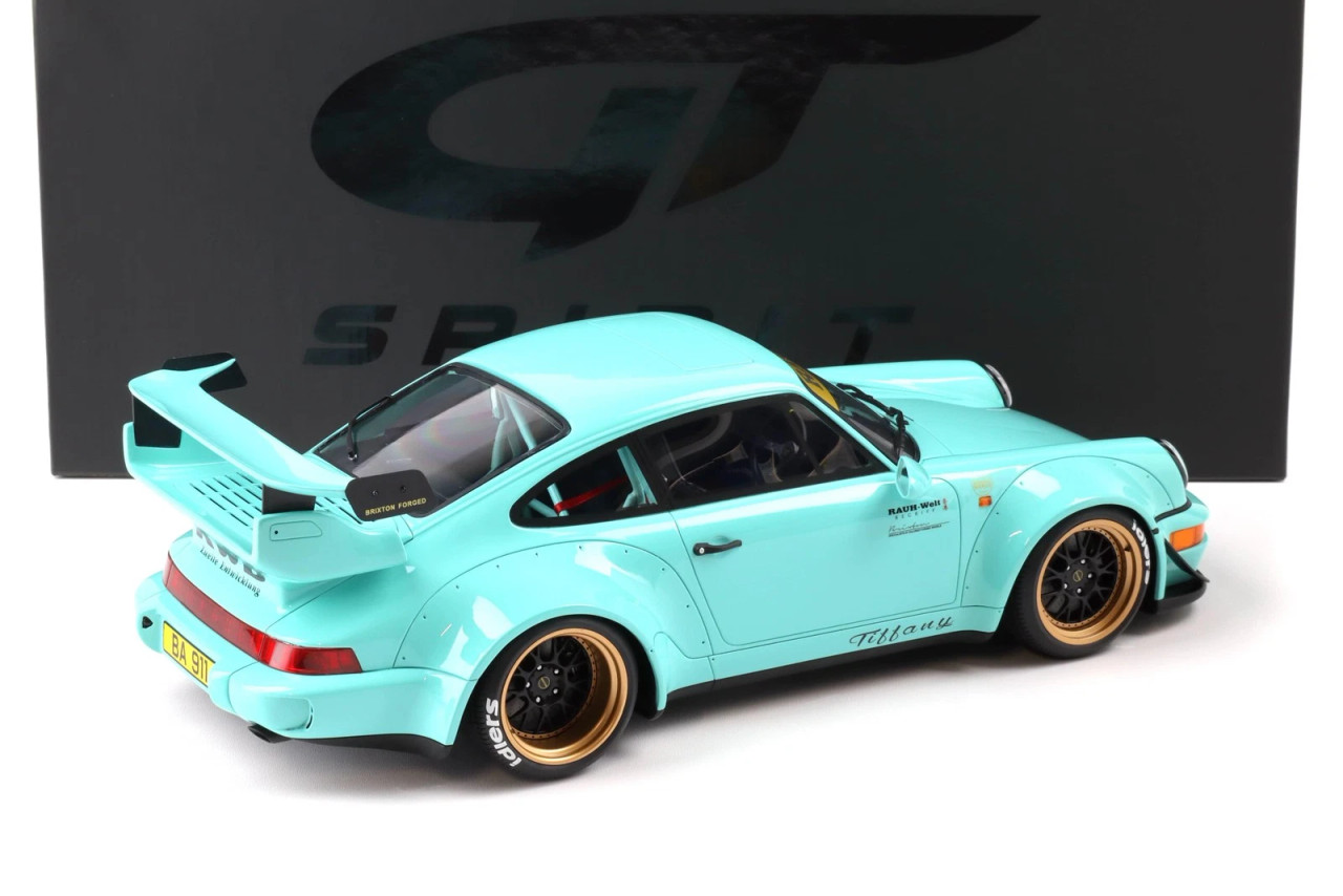 1/12 GT Spirit 2020 Porsche 911 964 RWB (Tiffany Blue) Car Model