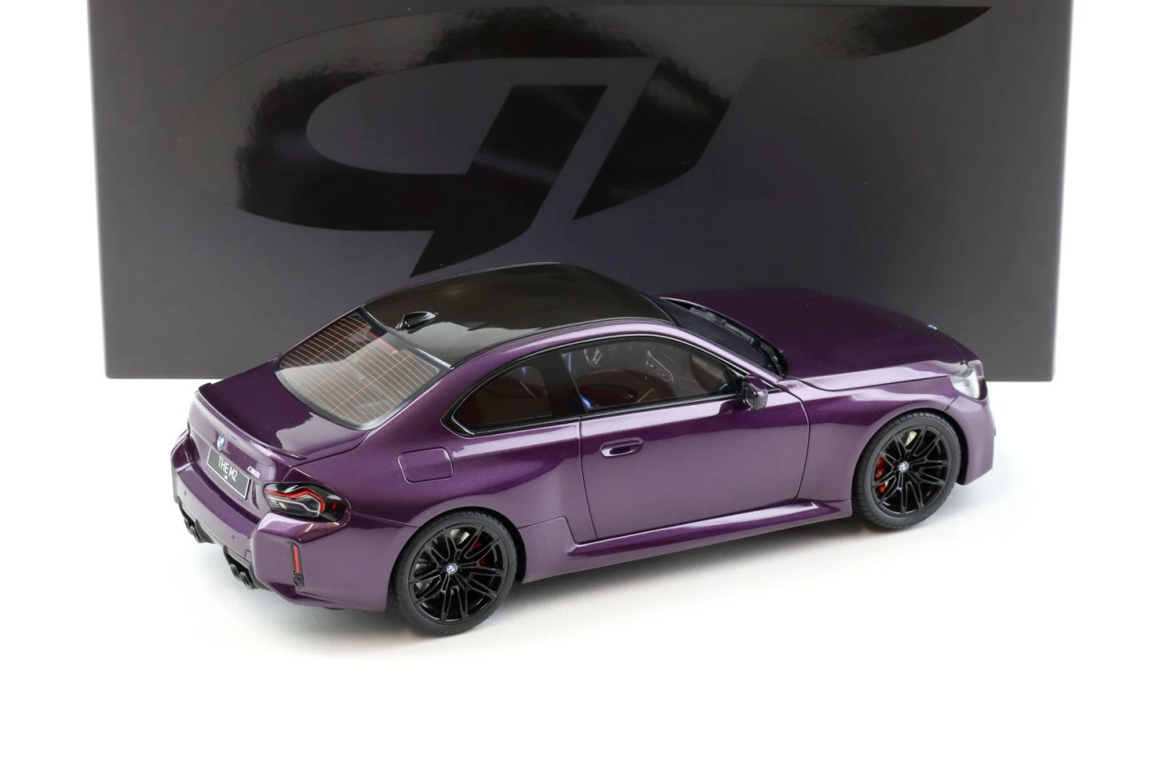 1/18 GT Spirit 2023 BMW M2 G87 (Purple) Car Model - LIVECARMODEL.com