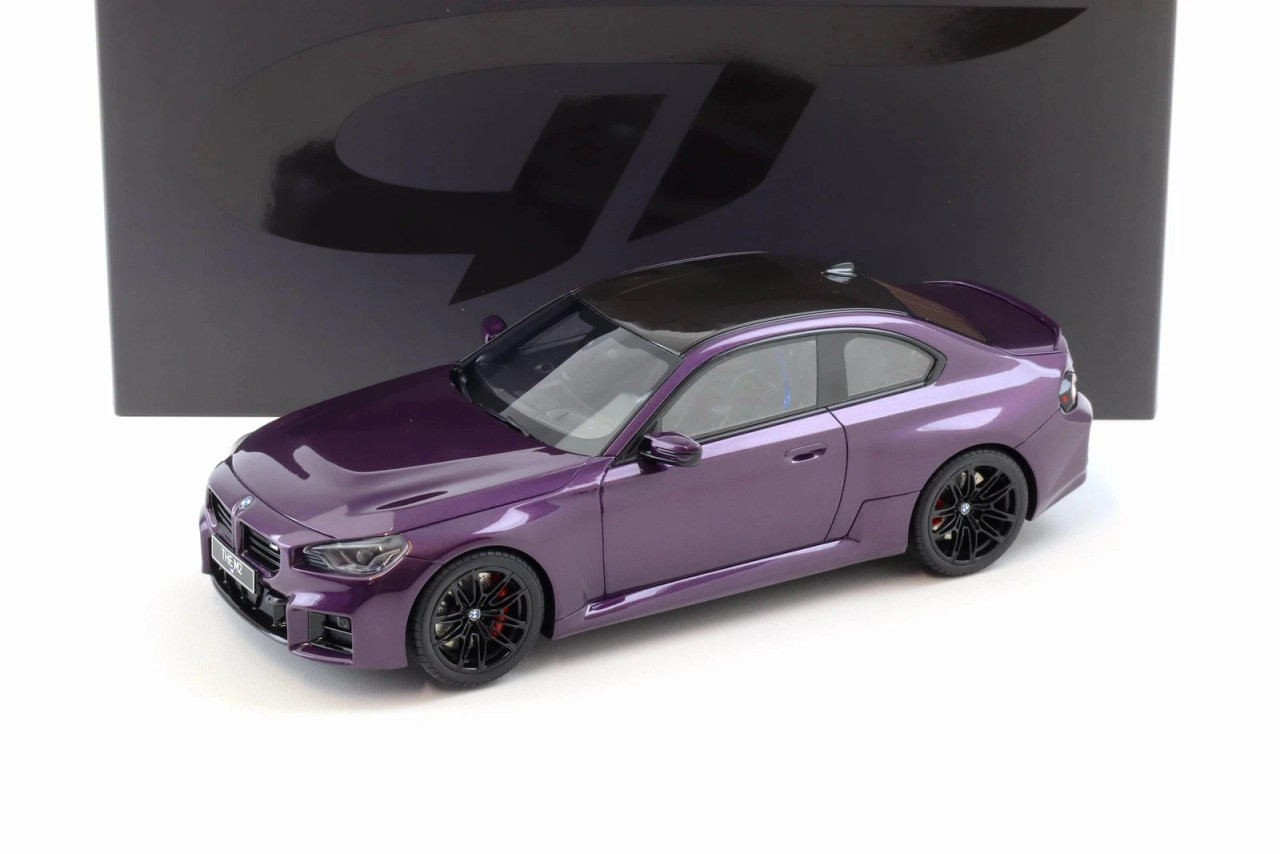 1/18 GT Spirit 2023 BMW M2 G87 (Purple) Car Model - LIVECARMODEL.com
