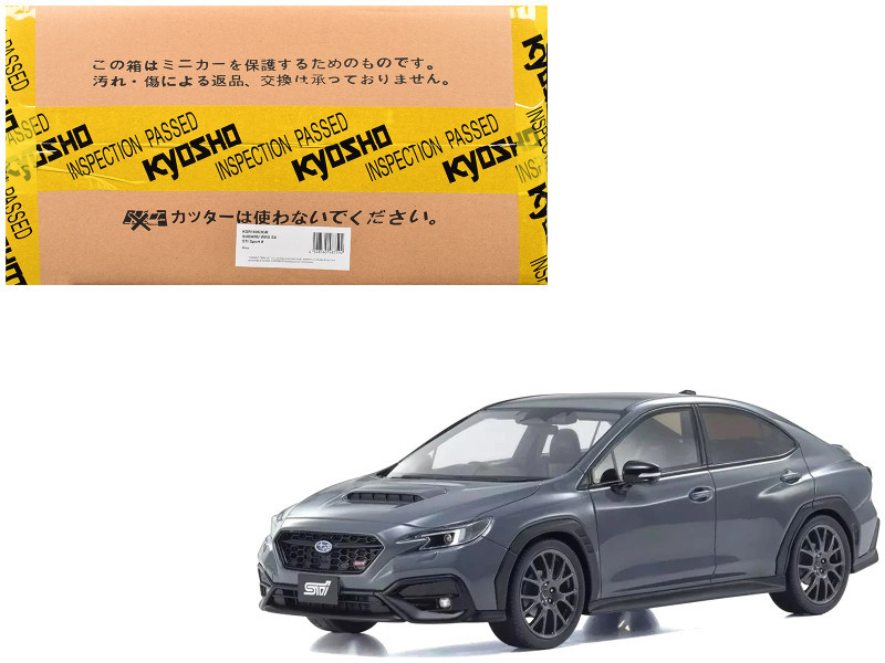 1/18 Kyosho Subaru WRX S4 STi Sport (Grey) Car Model
