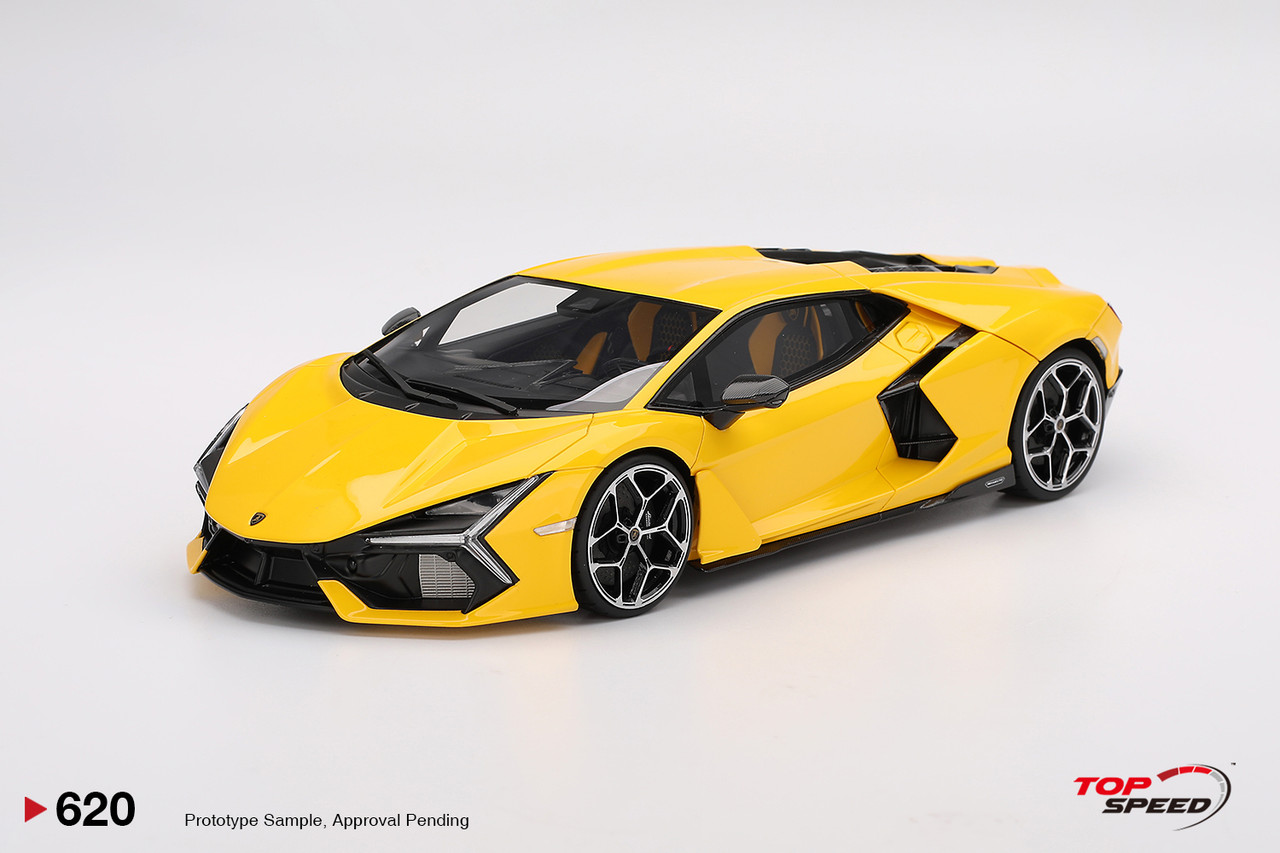 1/18 Top Speed Lamborghini Revuelto (Giallo Yellow) Car Model