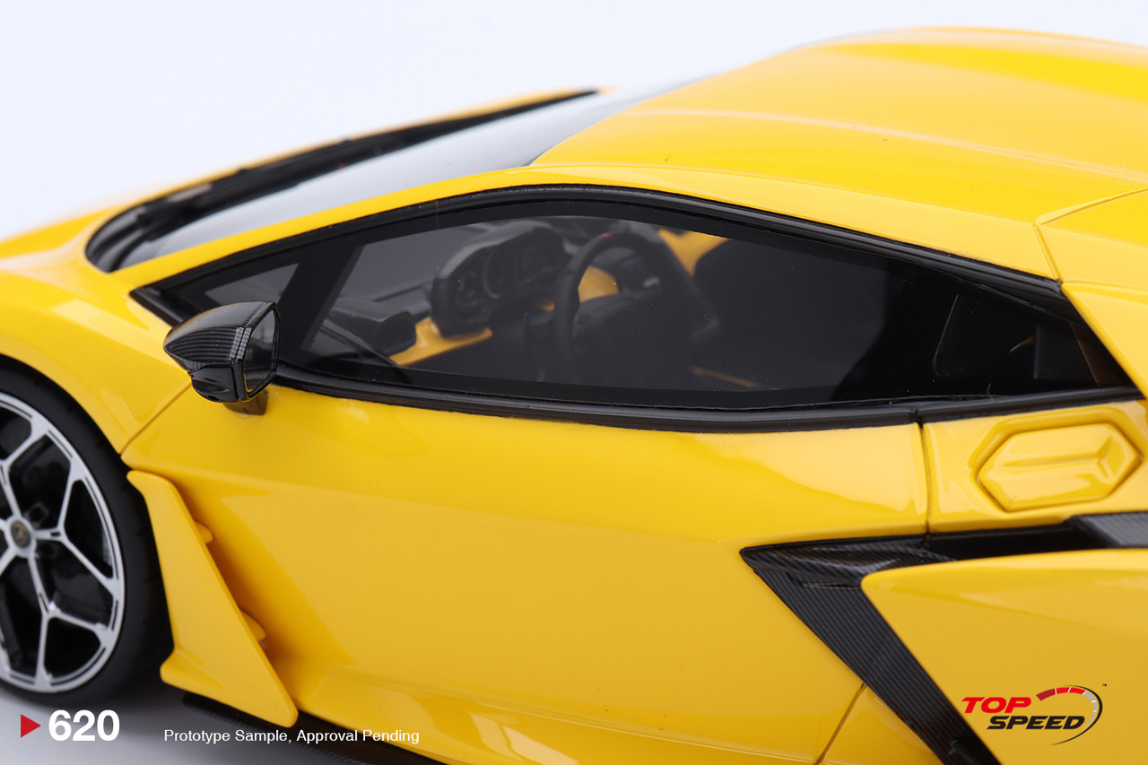 1/18 Top Speed Lamborghini Revuelto (Giallo Yellow) Car Model