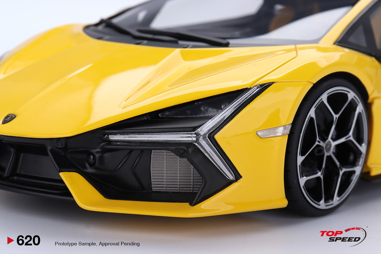 1/18 Top Speed Lamborghini Revuelto (Giallo Yellow) Car Model
