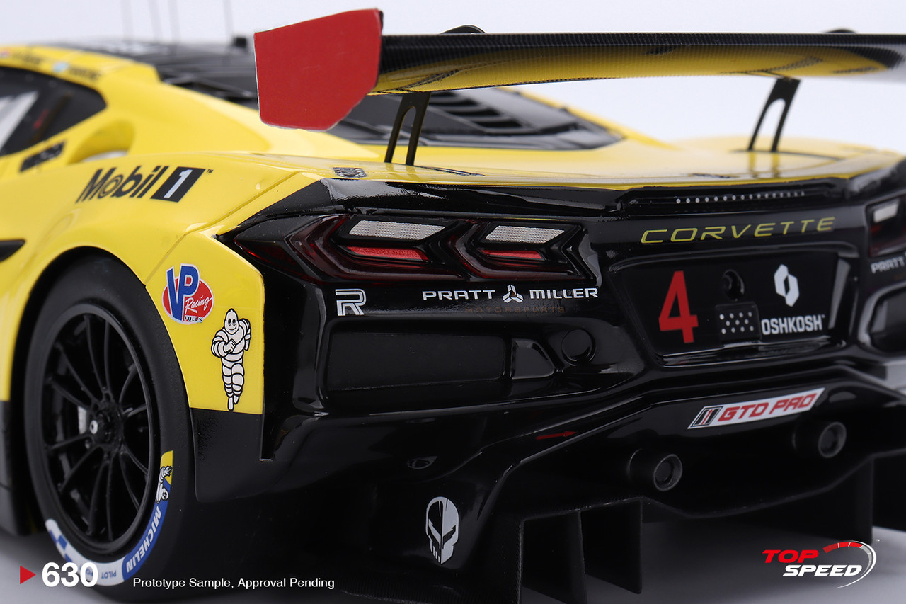 1/18 Top Speed 2025 Chevrolet Corvette Z06 GT3.R #4 Corvette