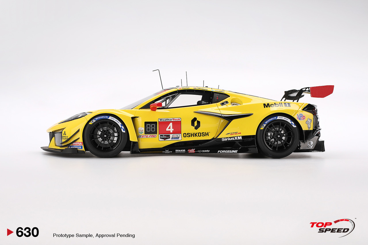 1/18 Top Speed 2025 Chevrolet Corvette Z06 GT3.R #4 Corvette