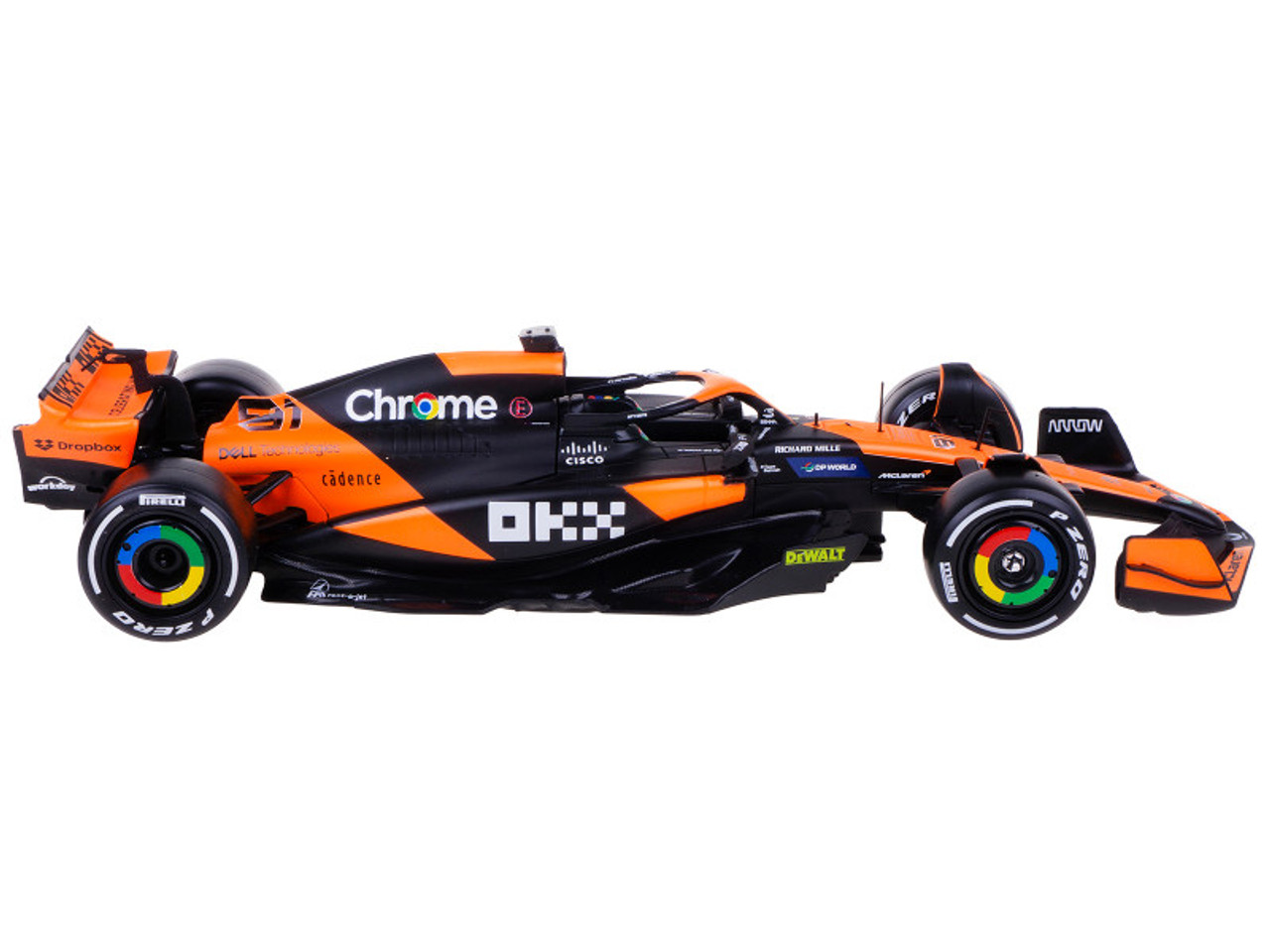 1/24 BBurago 2024 Formula 1 Oscar Piastri McLaren MCL38 #81