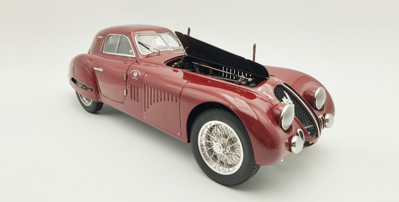 Ｋ 1/12 CMC 1938 Alfa Romeo 8C 2900 B Speciale Touring Coupe (Dark