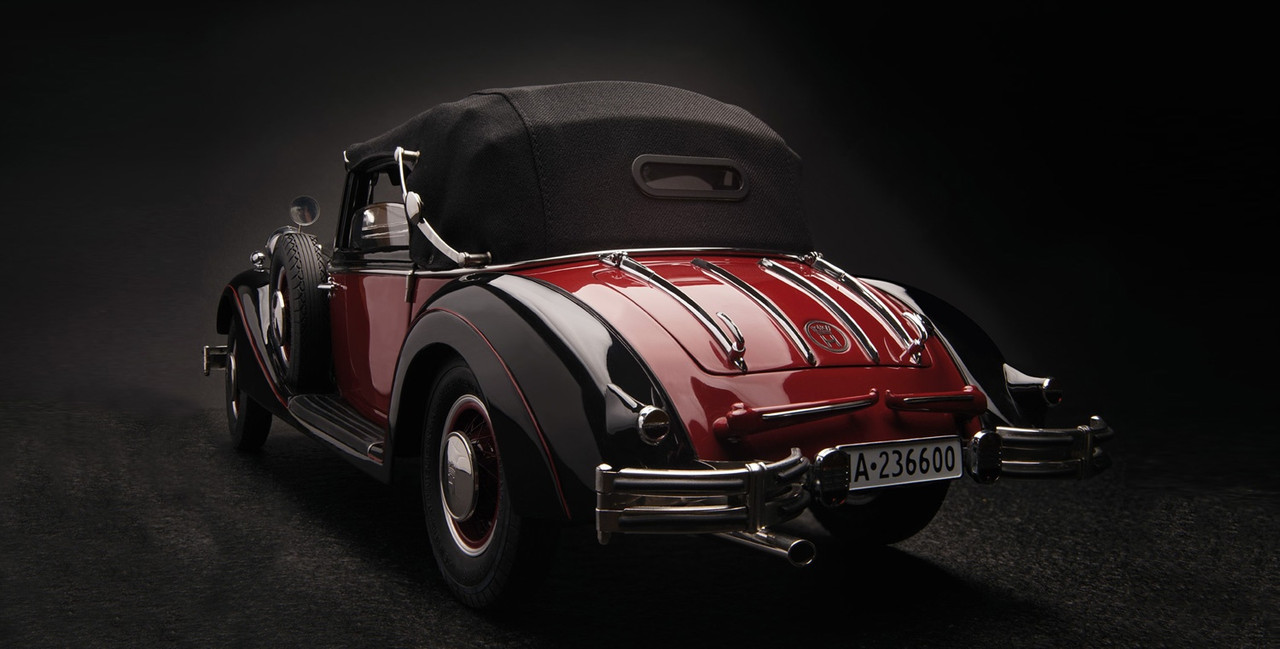 1/12 CMC 1937 Horch 853 (Black & Red) Diecast Car Model