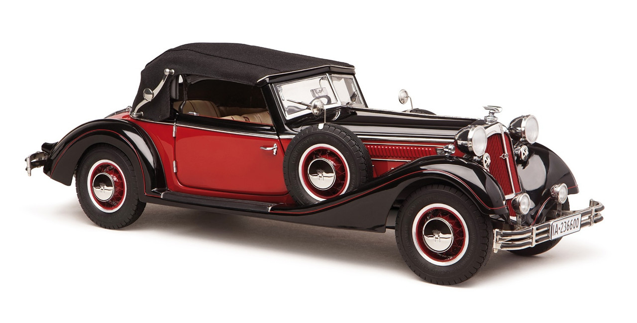 1/12 CMC 1937 Horch 853 (Black & Red) Diecast Car Model