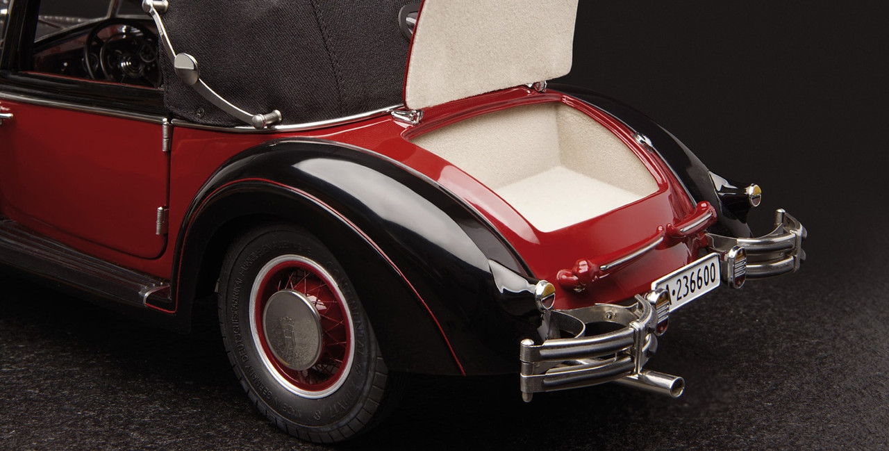 1/12 CMC 1937 Horch 853 (Black & Red) Diecast Car Model