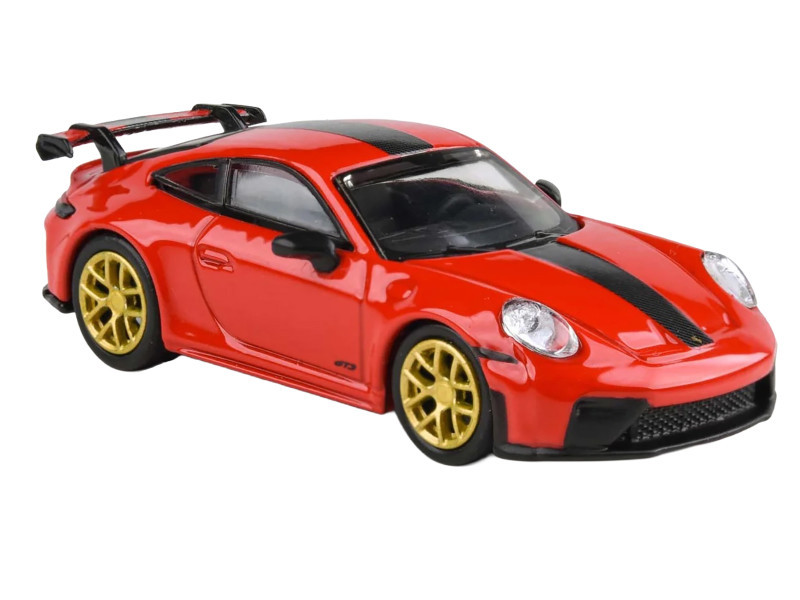 1/64 Paragon 2025 Porsche 911 GT3 (992.2) (Guards Red) Diecast Car Model