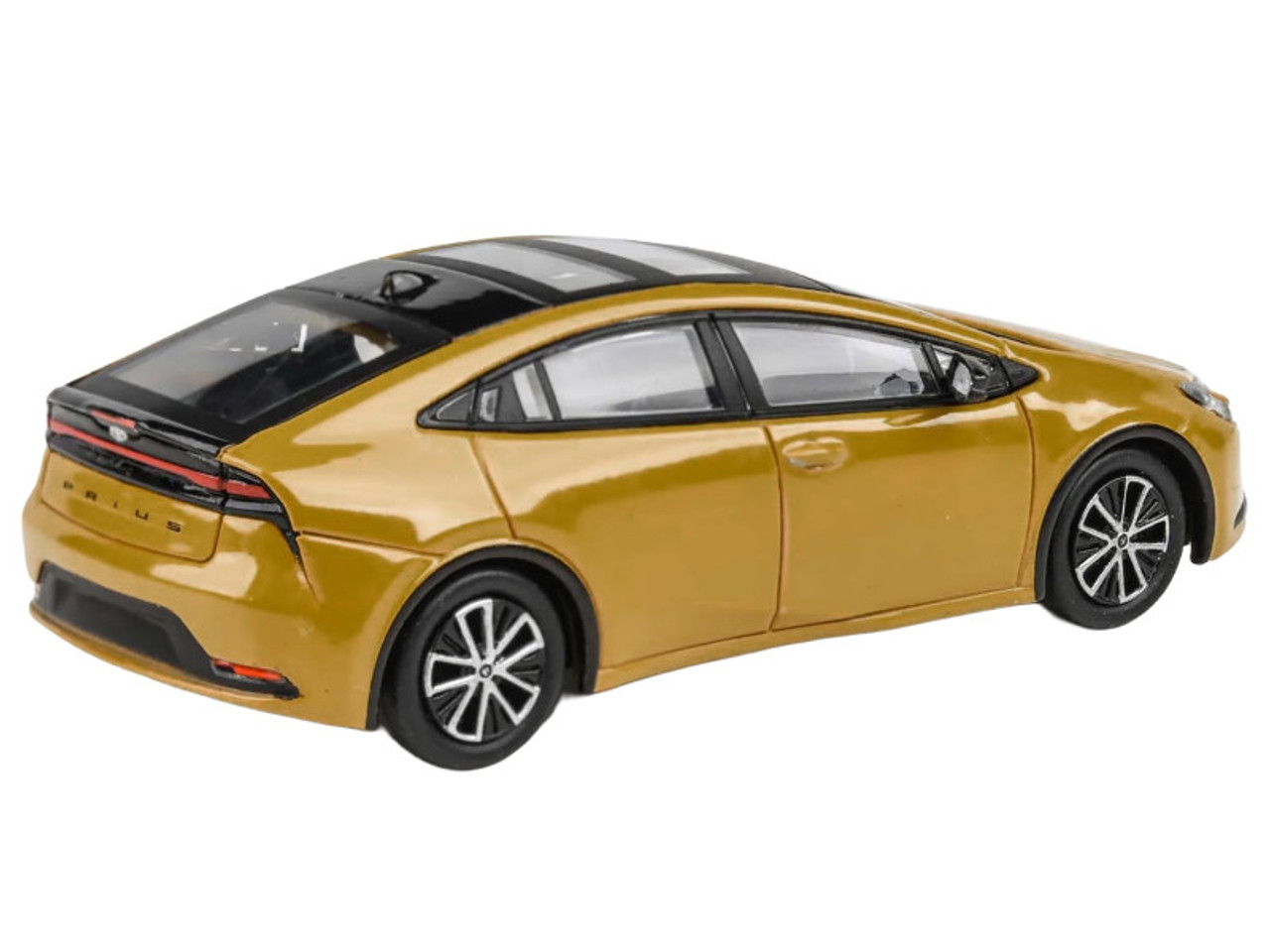 1/64 Paragon 2023 Toyota Prius (Yellow) Diecast Car Model