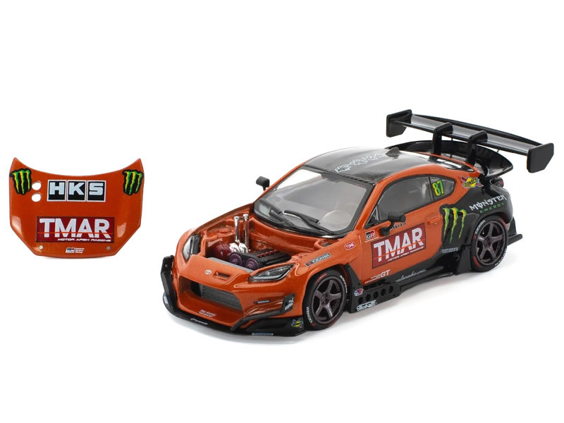 1/64 Poprace Pandem Toyota GR86 Daigo Saito Formula Drift Japan 2022 Diecast Car Model