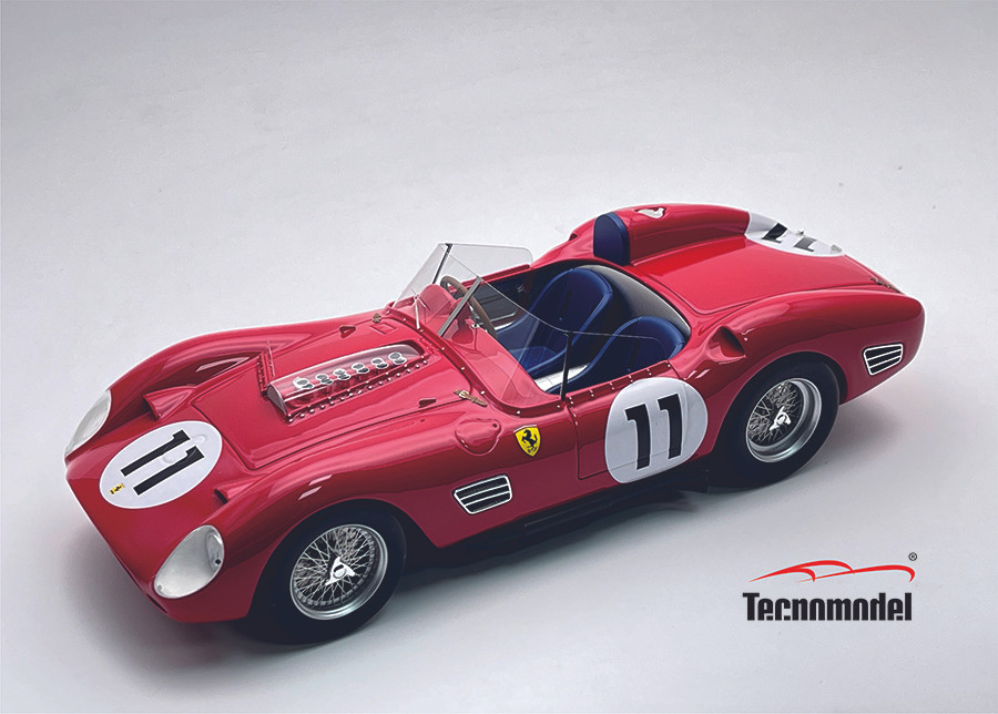 1/18 Tecnomodel Ferrari 250 TR59-60 Le Mans 24h 1960 Car #11
