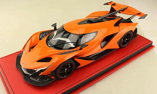 1/18 Peako Apollo IE (Orange) Resin Enclosed Car Model Limited