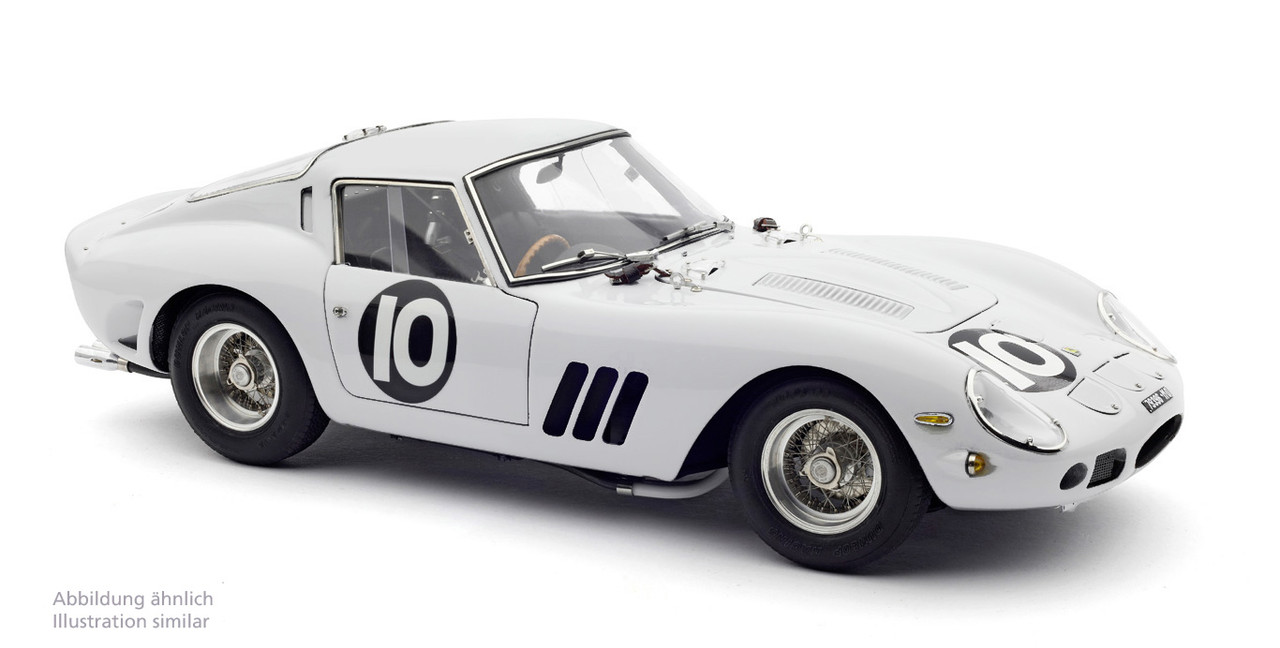 62年 フェラーリ2250 GTO N 3987 GT スケール 1:12 1/12 KK-Scale 1962 Ferrari 250 GTO #19 2nd 24h LeMans Pierre