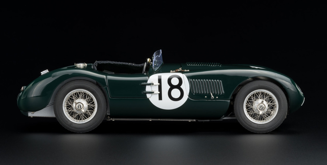1/18 CMC 1953 Jaguar C-Type 24H France Winner Jaguar Racing Team