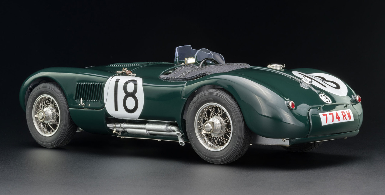 PYOMARO〜CMC 1/18 ジャガーCタイプ#18 ル・マン1953 1/18 CMC 1953 Jaguar C-Type 24H France Winner Jaguar Racing Team