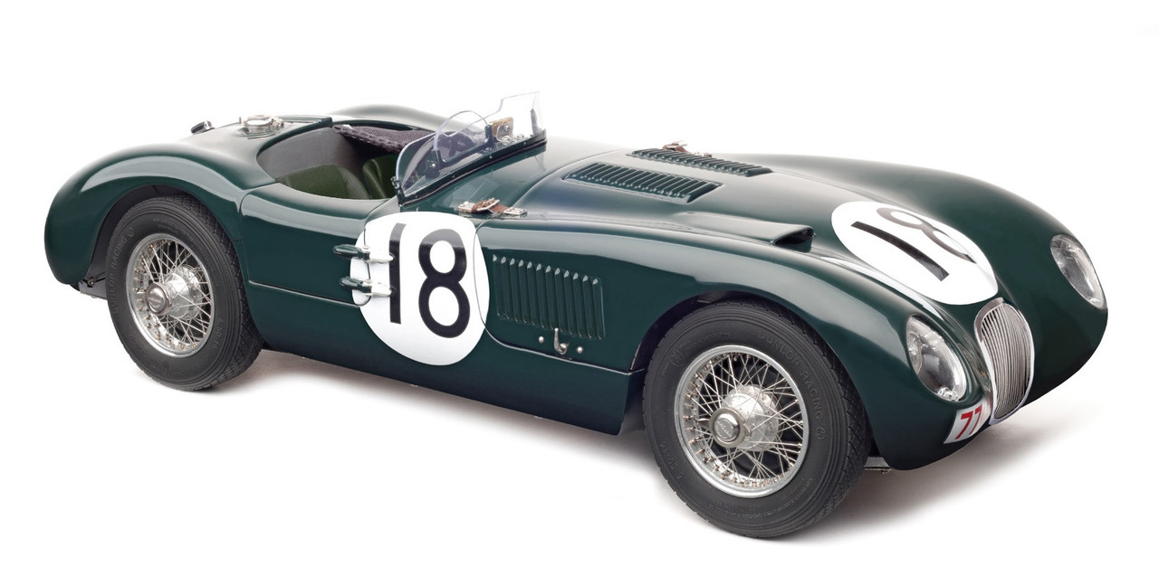 1/18 CMC 1953 Jaguar C-Type 24H France Winner Jaguar Racing Team