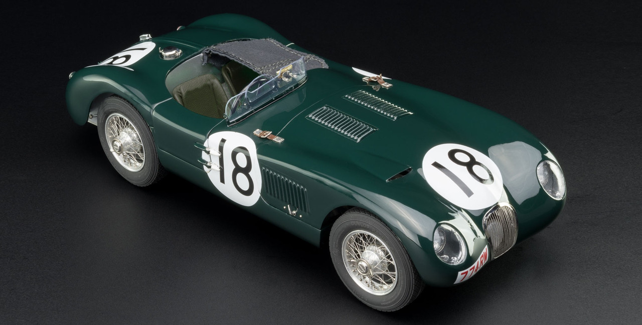 1/18 CMC 1953 Jaguar C-Type 24H France Winner Jaguar Racing Team