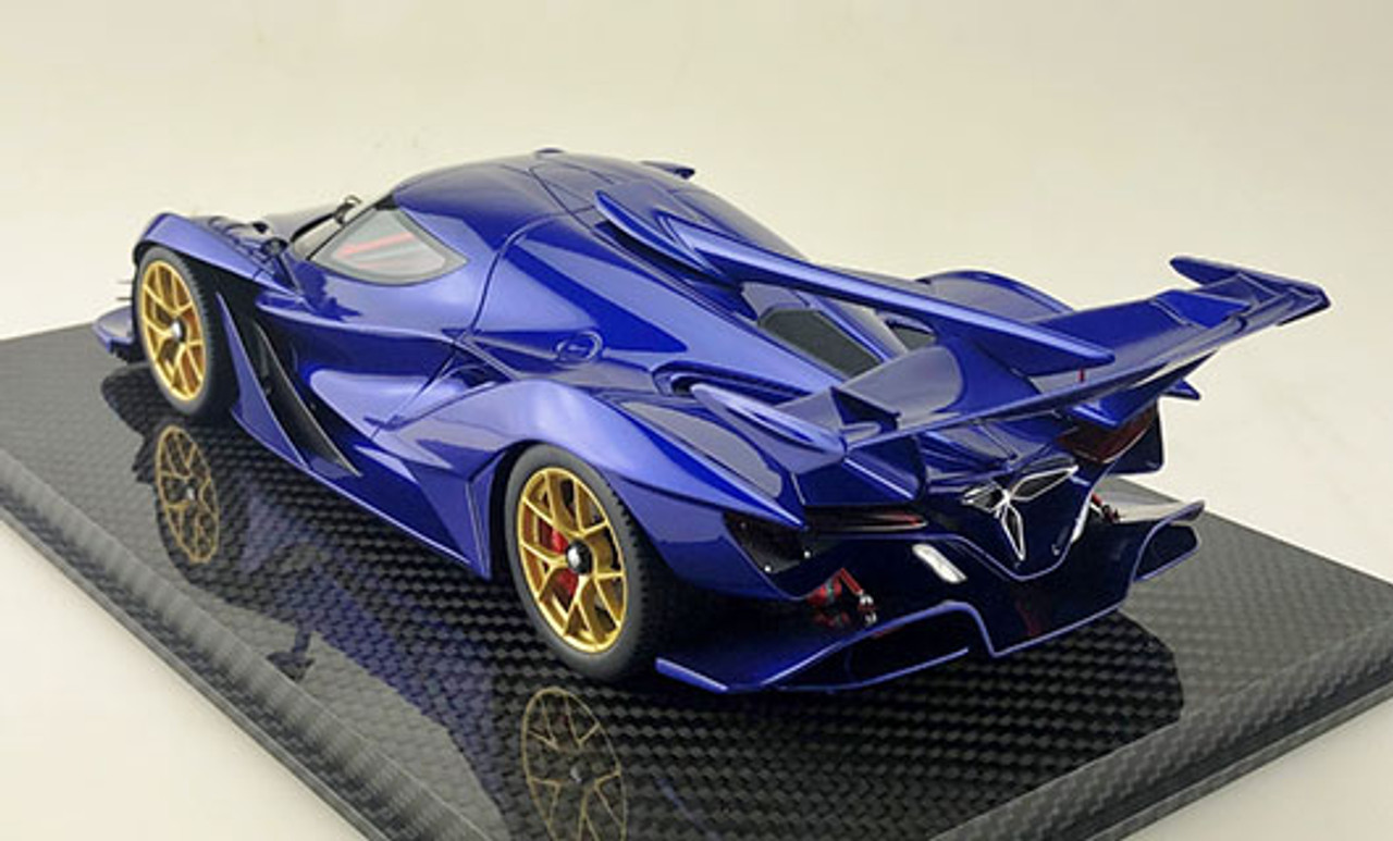 1/18 Peako Apollo IE (Blue w/ Carbon Base) Resin Enclosed Car Model Limited