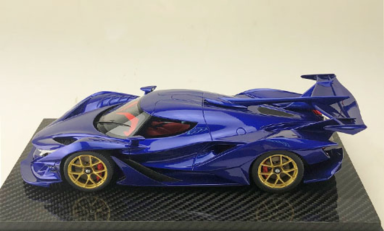 1/18 Peako Apollo IE (Blue w/ Carbon Base) Resin Enclosed Car Model Limited