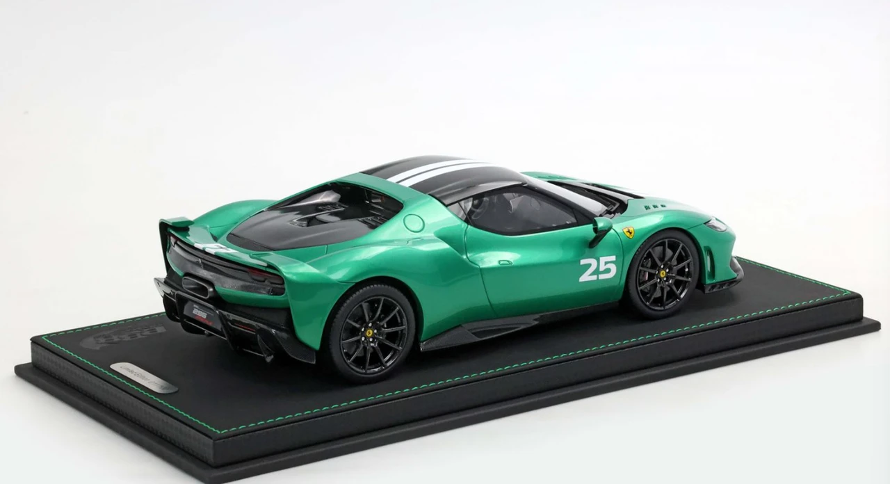 1/18 BBR Ferrari 296 Speciale showcar (Verde Nurburgring Green with Livery) Car Model