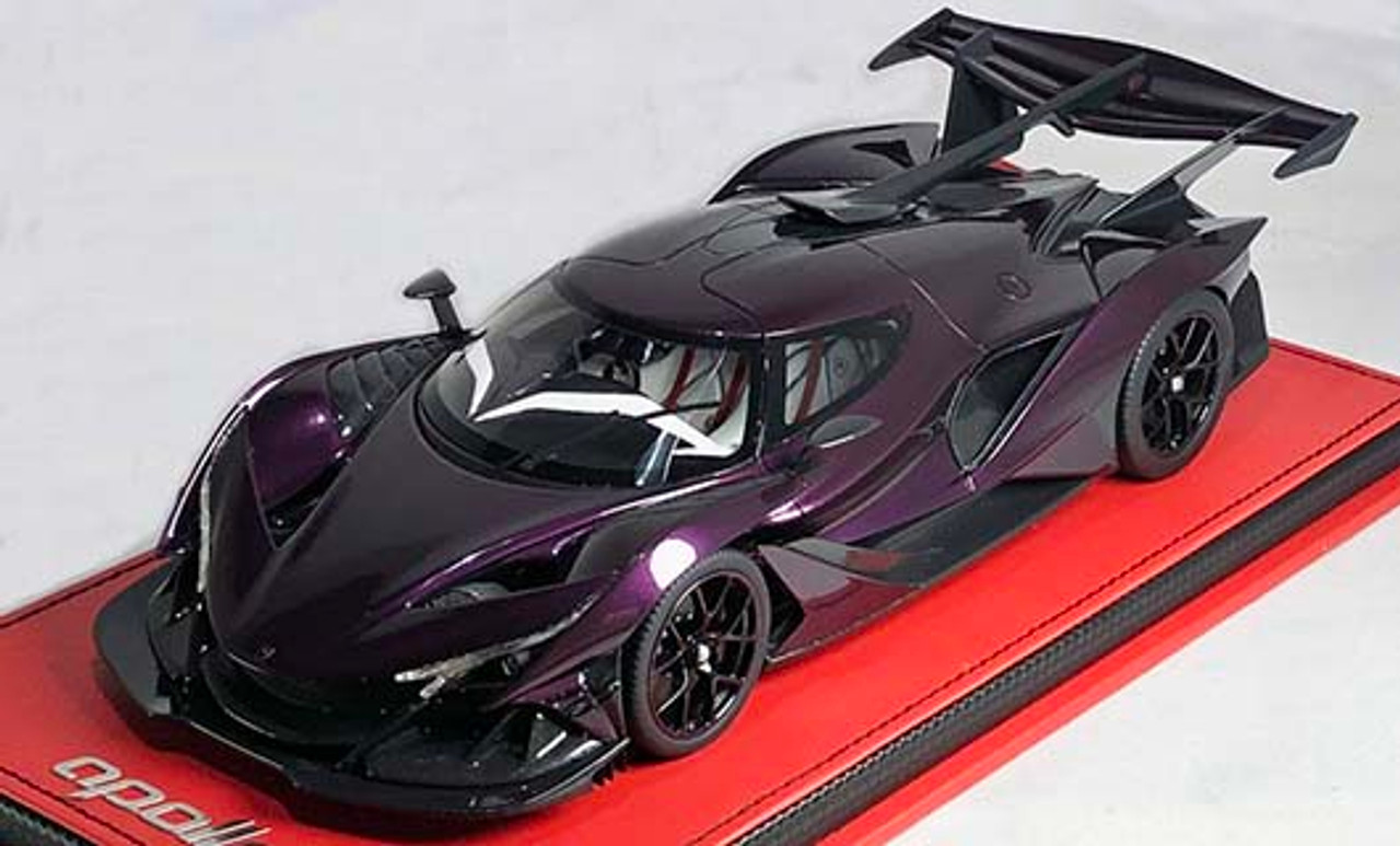 1/18 Peako Apollo IE (Purple w/ Black Wheels) Resin Enclosed Car Model Limited