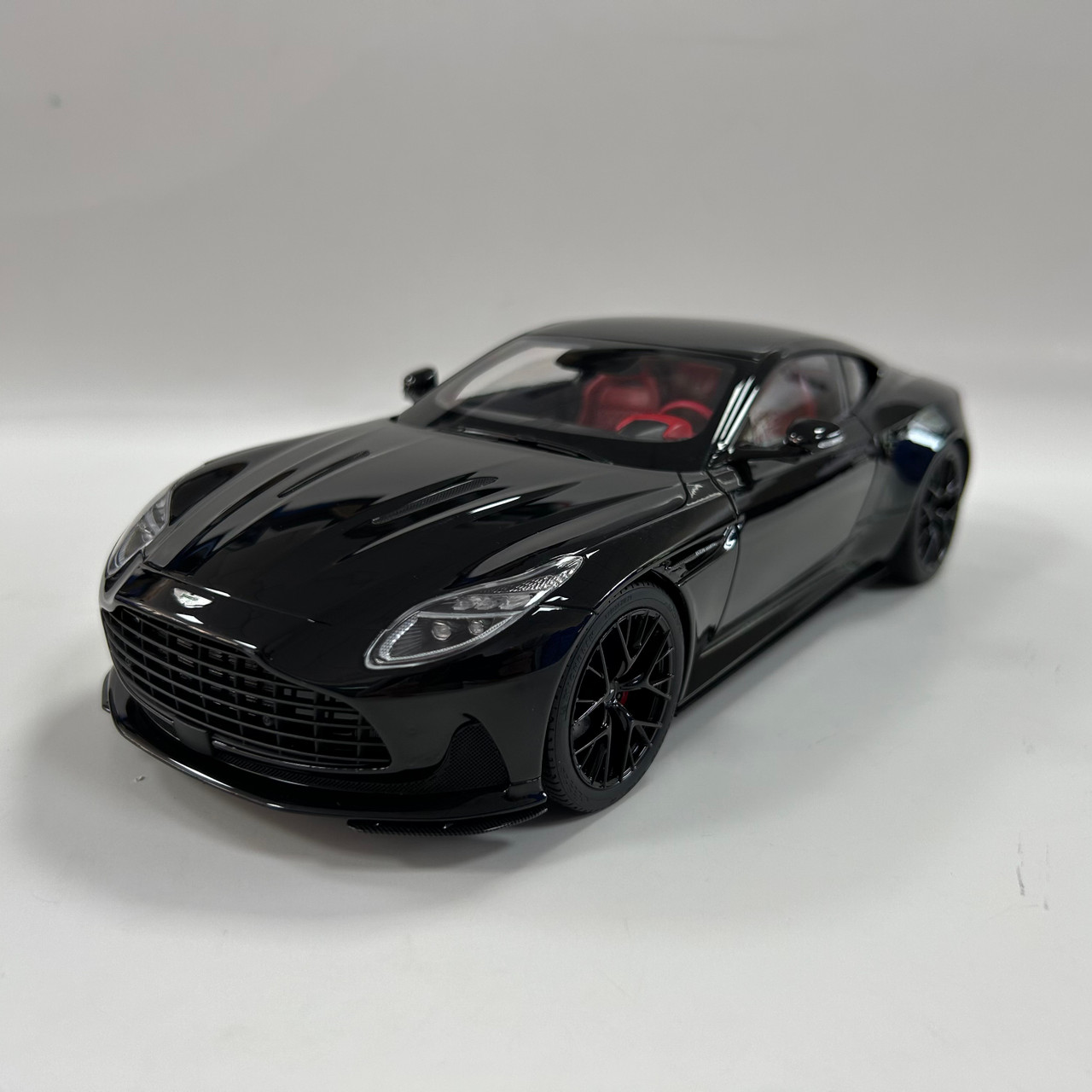 1/18 Aston Martin DB12 (Black) Full Open Diecast Car Model