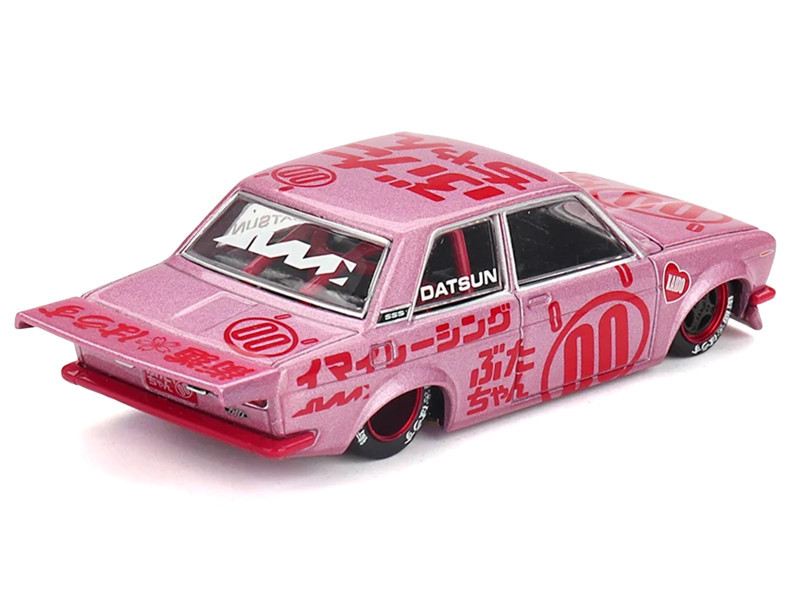 1/64 Kaido House Datsun 510 Pro Street Buta V1 (Pink) Diecast Car