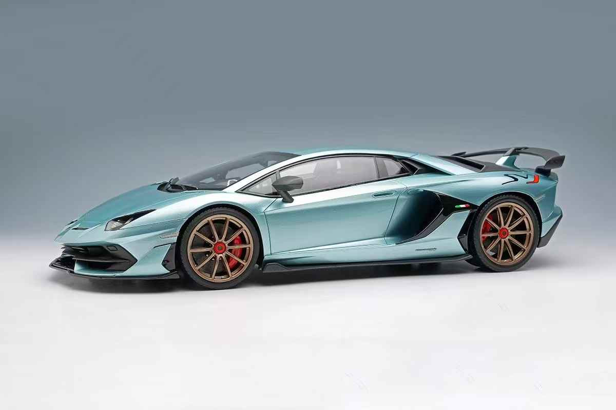 1/18 Makeup 2018 Lamborghini Aventador SVJ Nireo Wheels & Carbon