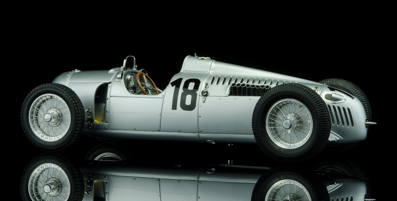1/18 CMC 1936 Auto Union Type C #18 Eifel Race Diecast Car Model