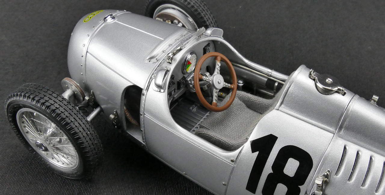 1/18 CMC 1936 Auto Union Type C #18 Eifel Race Diecast Car Model