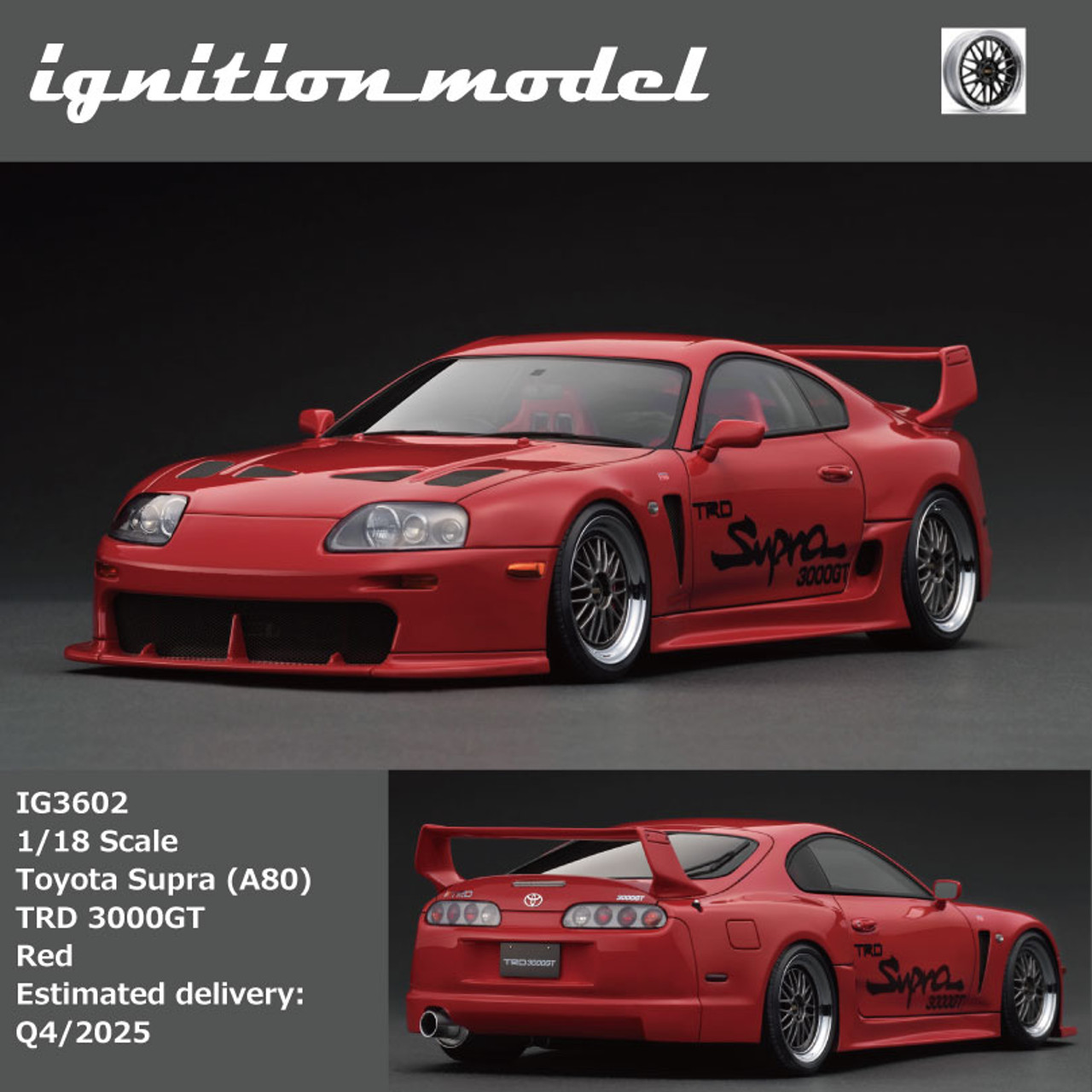 【WEB70台限定】IG2652 1/18 TOYOTA SUPRA WEB70台限定】IG2652 1/18 TOYOTA SUPRA - メルカリ