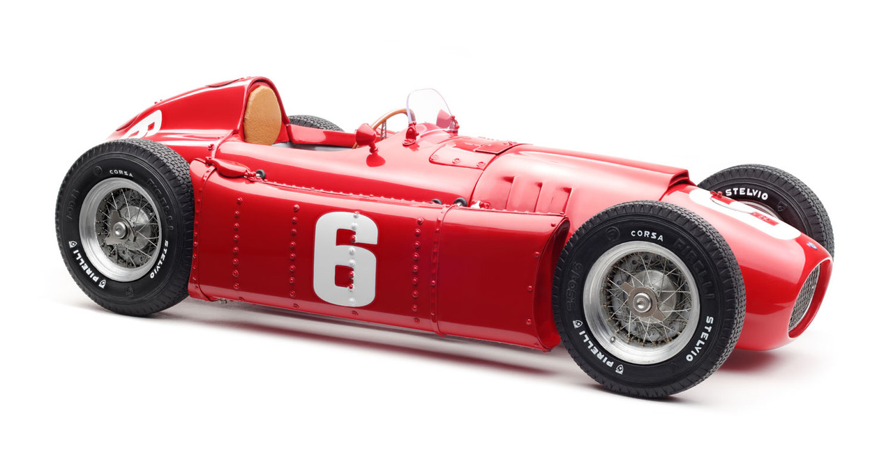 1/18 CMC 2-Car Set 1955 Formula 1 Lancia D50 #6 (Red) & 1956