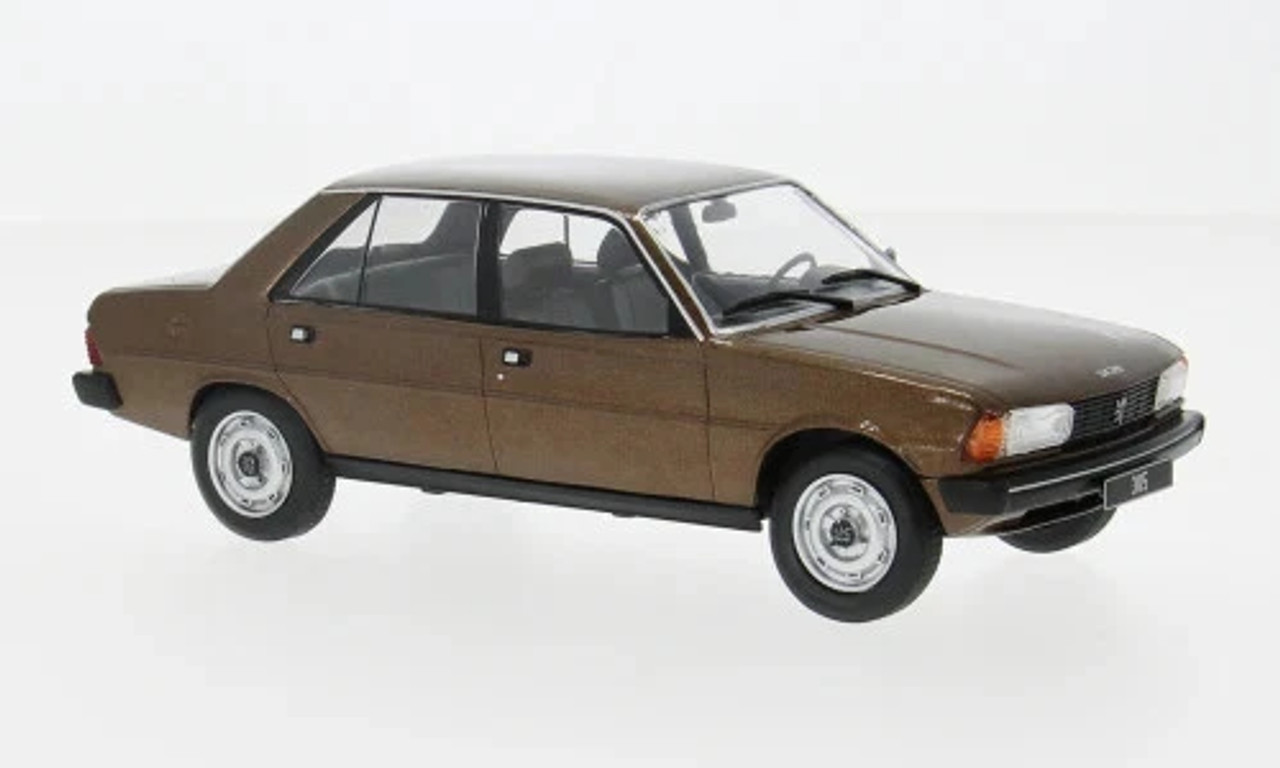 1/24 Whitebox 1977 Peugeot 305 (Dark Brown Metallic) Diecast Car Model