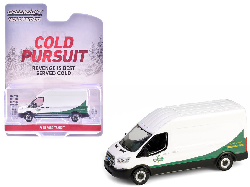 2015 Ford Transit Van White and Green 