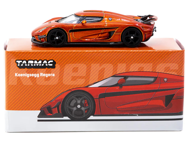 1/64 Tarmac Works Koenigsegg Regera (Orange Metallic & Black