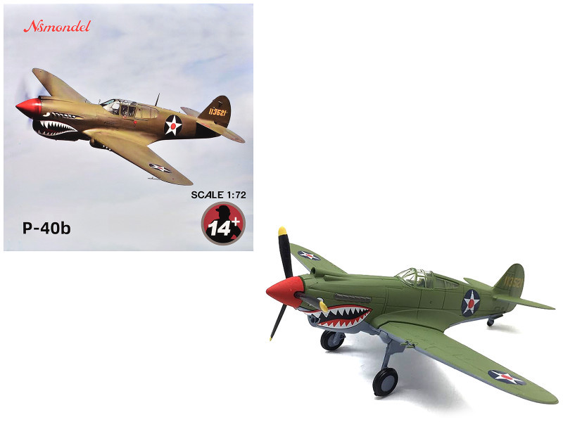 Curtiss P-40E Warhawk Fighter Aircraft 