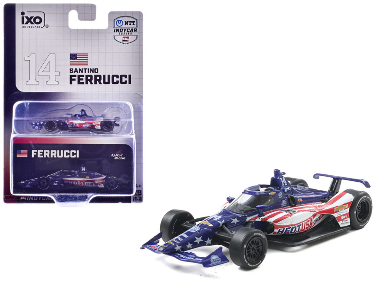 Dallara IndyCar #14 Santino Ferrucci 